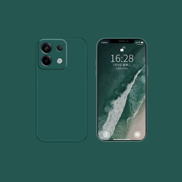 Green Ultra Light Liquid Silicone Phone Case
