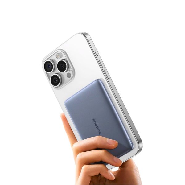 Grey PicoGo Ultra-Slim 5000mAh 20W/10000mAh 27W Magnetic Portable Power Bank